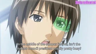 Anime Uncensored Bro Fucks Big Tit Nurse right into the School Hospital