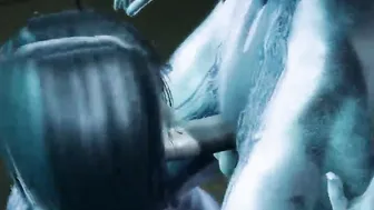 Halo Cortana Selfcest Fellatio and Sex - Futanari Porn