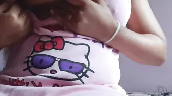 Sexy desi Amature School Girl Play with Natural Boobs