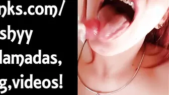 ShyyFxx Plays with a Lollipop into her juicy vagina JOI