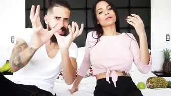 MAMACITAZ - (Mila Garcia Logan Salamanca) Skinny Gigantic Titted Hispanic Colombiana First Casting Sex Tape