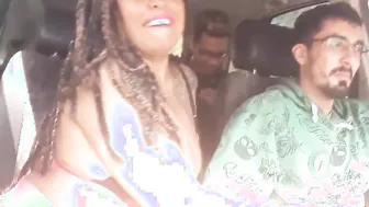The goddess blown me on the way to the motel Huge Bambu and Casal Kabuloso with his fiance: Caah Kabulosa
