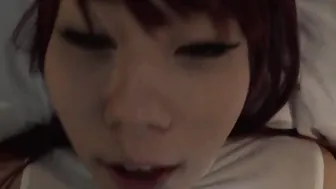 Japanese famous cosplayer Ichikas POV！ She ejaculates many times on my dick. - free