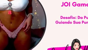 Challenge of the Bimbo Guiding Her Hand Job | JOI Games | Guided hand job | #39