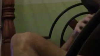 African Bombshell thinking how to fit this dick inside her tight holes