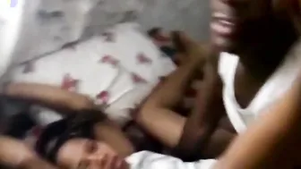Black Lovers Enjoy Sex And Got Romantic After Drinks