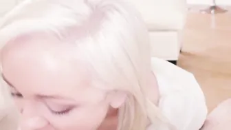Blonde and Tight twat stepsis Cleo Vixen getting nailed by her stepbro point of view
