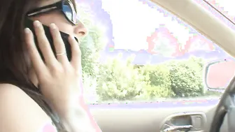 Dark Hair teenagers babysitter loves sucking off and fucking sex toys