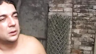 Inside the restroom she getting masturbated by sex toys while they