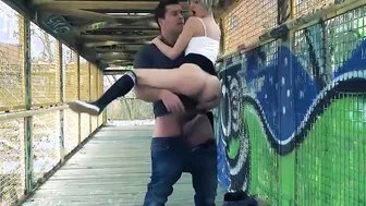 MAMACITAZ - (Mey Madness Ramon Nomar) - Tiny Boobies Gothic Hoe Rough Outdoor Plowed With Muscular Bf