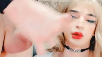 Shemale On Top Riding A Big Dick