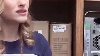 Beautiful-Blondes-Teens - Busty Petite Girl Gets Fucked In The Store