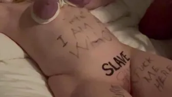 Sub Nikki humiliated and degraded