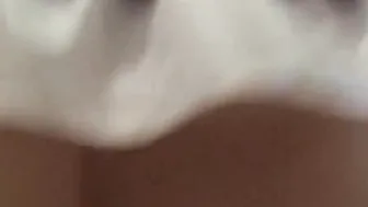 High heels and Hottie body 18 year old step daughter Audrey Royal with mask plowed by stepdad point of view