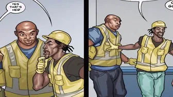 Art Class season #2 ep#7 - Construction site Interracial 3Some || Painful Anal at Museum
