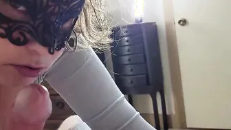 pov HAND JOB TITFUCK  COCKSUCK Draining Nuts of Huge Load