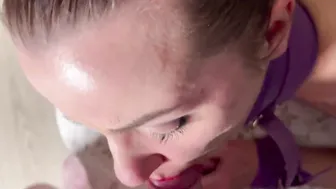 Bound up a next door and roughly and rough banged her inside the mouth and anal. Filled anal with cum.