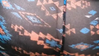 Outside Park View Thru Pants Fat Ass milf