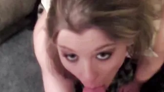 Curvy Girl Sunny Lane Milks Penis With Her Smooth Mouth