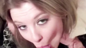 Curvy Girl Sunny Lane Milks Penis With Her Smooth Mouth