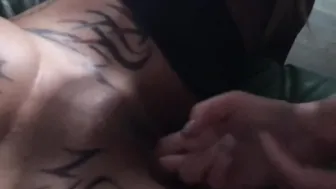 Bi-Curious Fiance eating and fingers friends twat