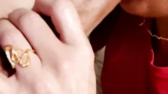 Head and hand job to completion