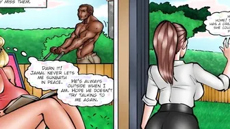 Lesson from the Neighbors pt. one - Virgin housewife taught how to suck Penis by big black dick Next Door | Cheat
