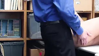 Tasty Milf Blackmailed by Store Officer after Daughter Steal Articles (Kimbely Chi Christy Love Jack Vegas)