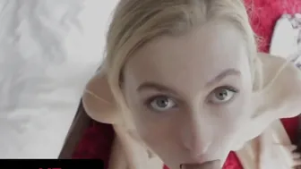 Freaky Stepbrother Sprays sexy Jizz All Over Alexa Graces Face
