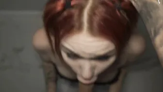 Jizzed on the face of a women