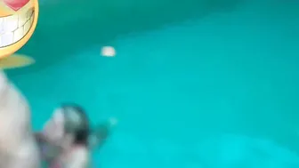 Suspicious Horn installs security cameras and catches ex-wife fucking the gardener at the pool
