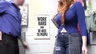 Red Head gigantic hooters Bae Mommy and Step Daughter Into Troubles - ShoplyfterXX - Jane Rogers - Lauren Phillips