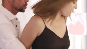 DEVIANTE - Married business woman calls inside male escort to fucked her without condom and cum in her
