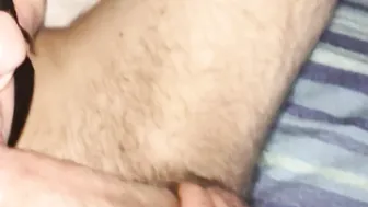 She gently slides his penis down her throath (FULL-SEX TAPE)