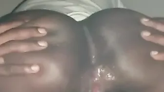 Leaking butt twat