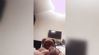 I play with my juicy pink twat using my favourite sex toy
