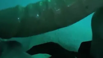 Teenagers Deepthroats Vibrator and Gags with Dildo on Clitoris