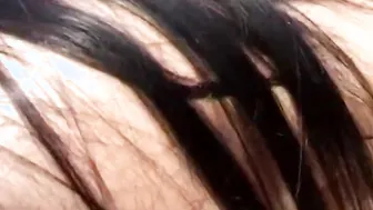 Hot dark hair knows how to make dick cum
