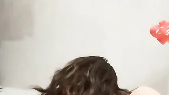 Big Booty Babe's Period Dance - Amateur Teen Strips Down & Shakes Her Butt