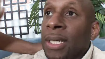 Big Tit ebony Bae blows and fucks african stud like a