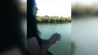 Hot hawiian MILF is always turned on for big black dick..