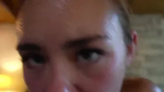 BrandiBraids Wet Sweat and Taking Penis