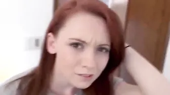 hot red haired natural melons teenagers step-daughter Athena Rayne inside need of penis play with it on webcam pov