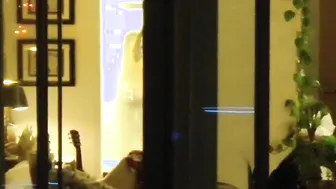 Mega Drone Bust College Bombshell inside Shower Having Fun with Twat