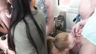 PRIVATE AMATEUR GROUP SEX PARTY BEFORE NIGHT CLUB