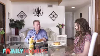 Family Hook Ups – Elena Koshka’s Stepdad Is A Little