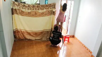 Cheating Stepmom Plowed Doggy Style with Next Door on Concealed Camera 4k - Mia Dakota
