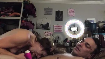 Daddy can’t got enough: iPad pt2 (hard banged dick biting)