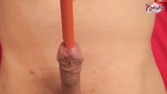 me taking the maximum urethral sound