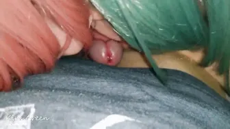 We Love this Penis so Much FFM Three-Way bj